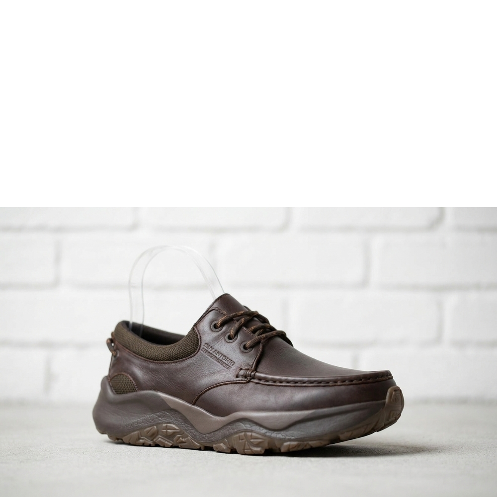 NEW SAS men's rocky shore oxford in cacao